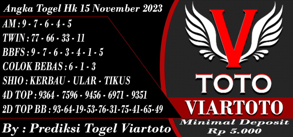 Angka Togel Hk 15 November 2023